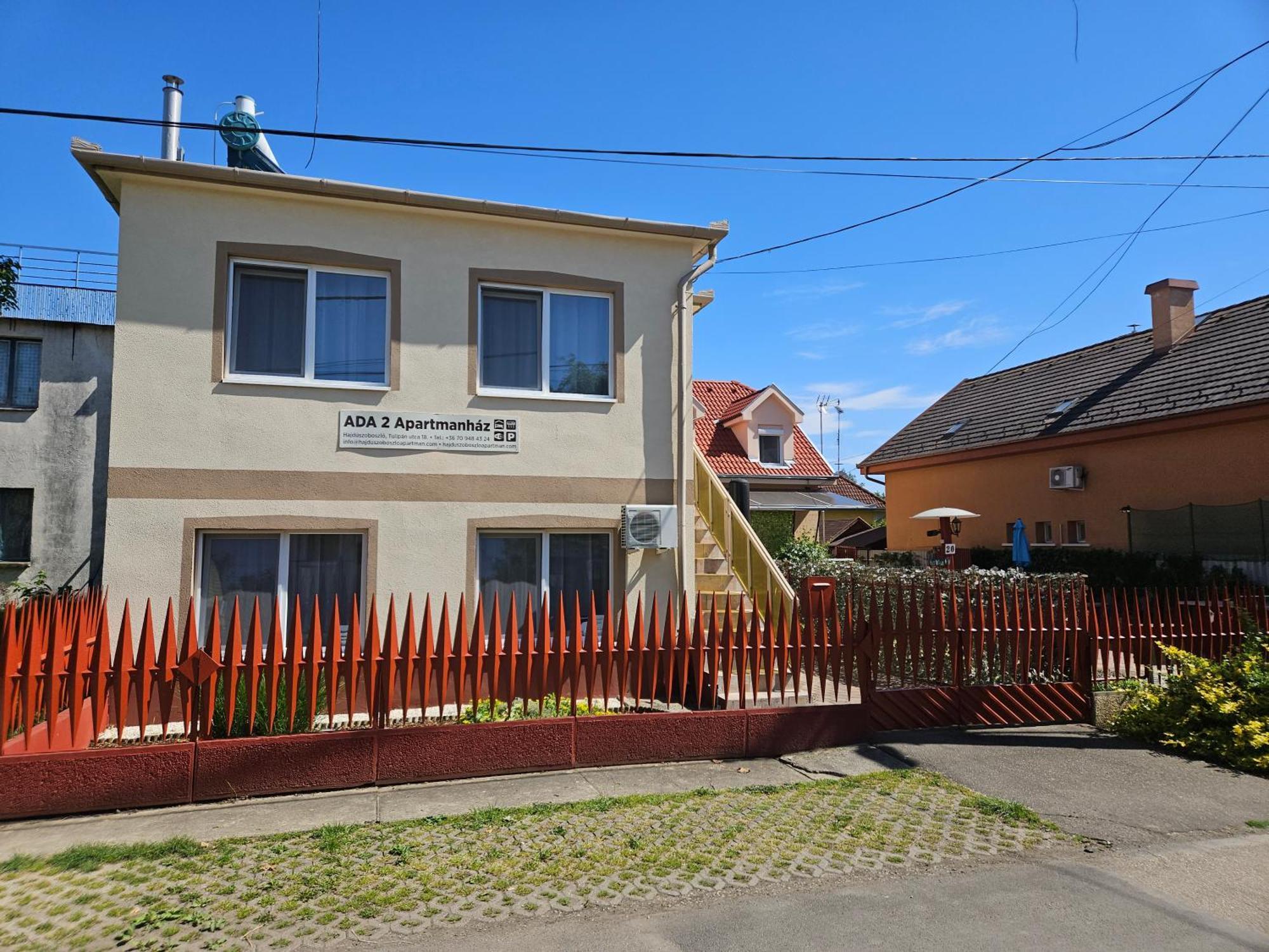 Ada 2 Apartmanhaz Hajdúszoboszló Buitenkant foto