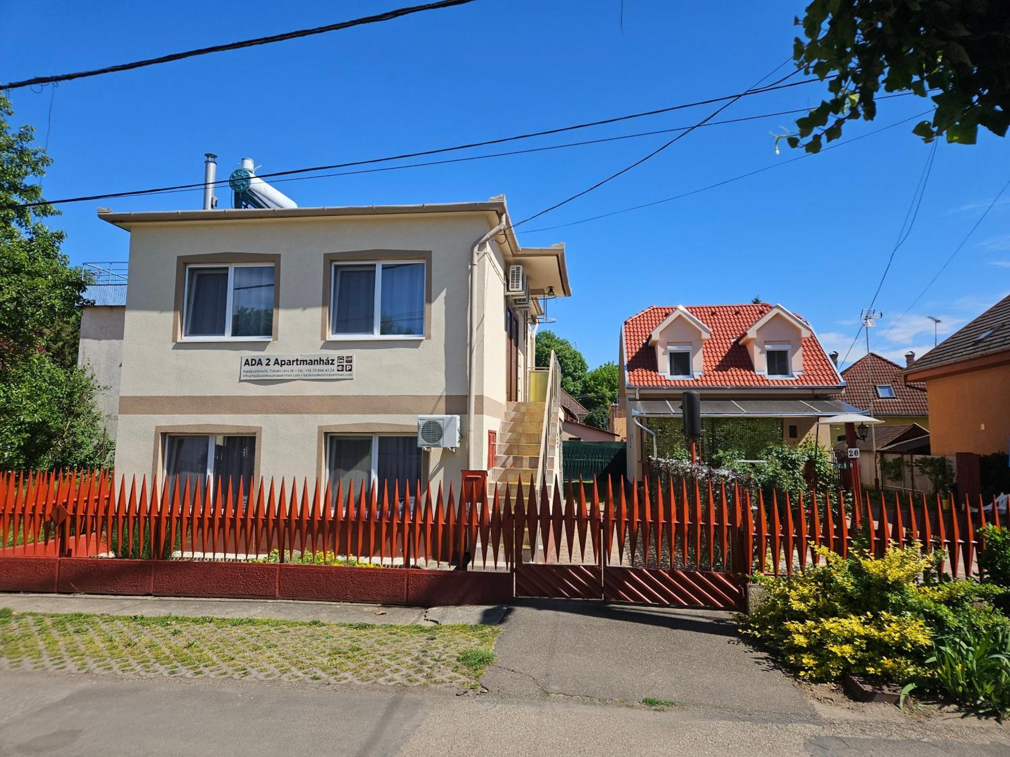 Ada 2 Apartmanhaz Hajdúszoboszló Buitenkant foto