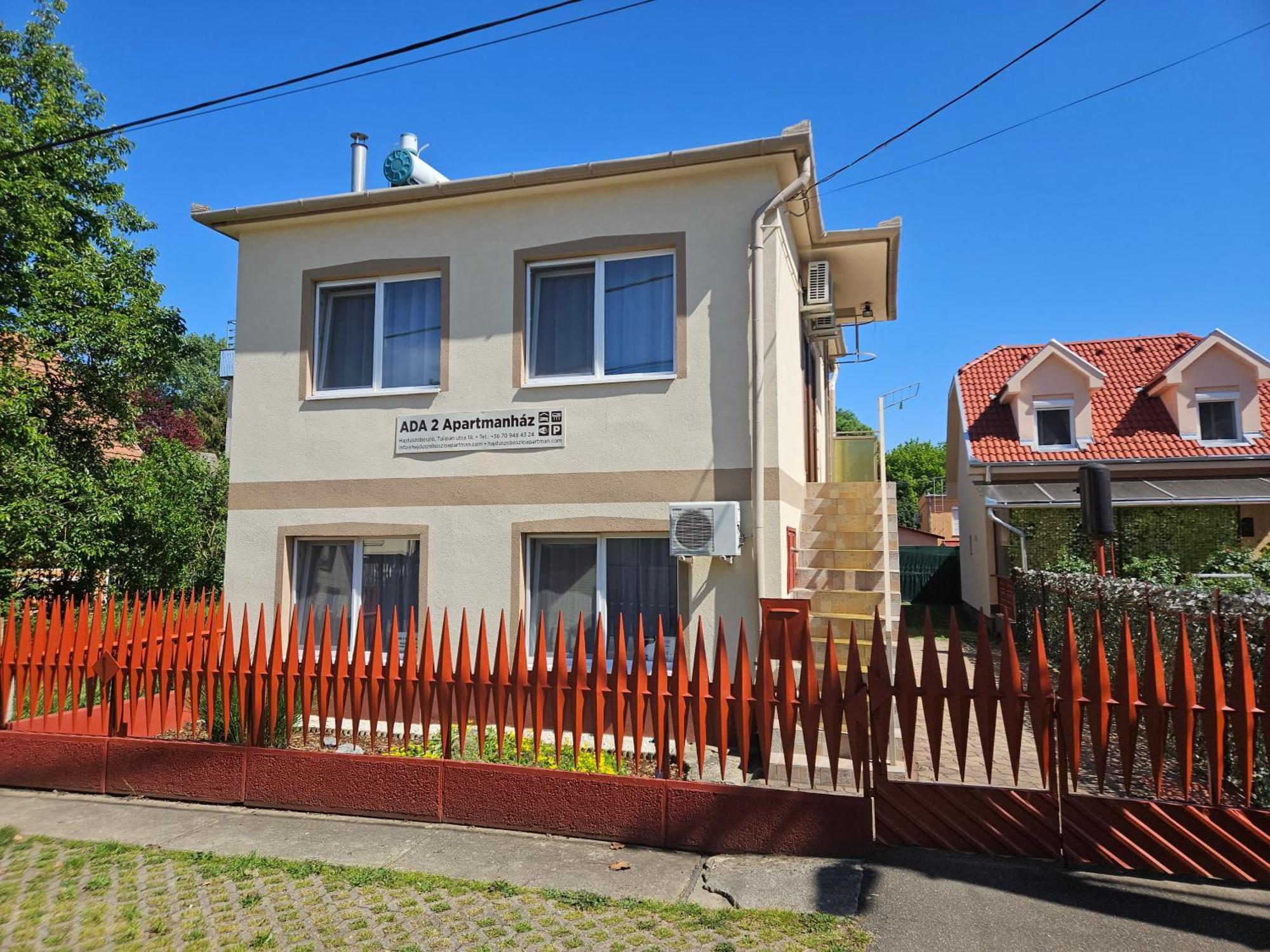Ada 2 Apartmanhaz Hajdúszoboszló Buitenkant foto