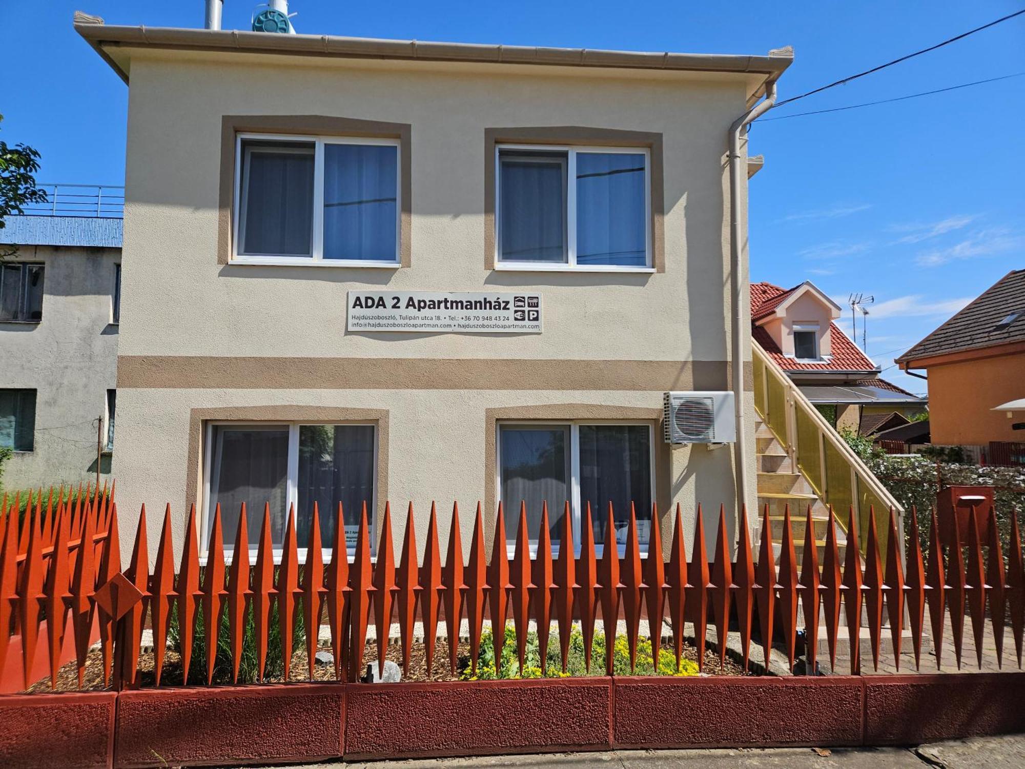 Ada 2 Apartmanhaz Hajdúszoboszló Buitenkant foto